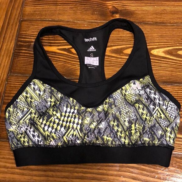 Adidas Techfit Sports Bra Size Small, Like New! - Picture 1 of 5